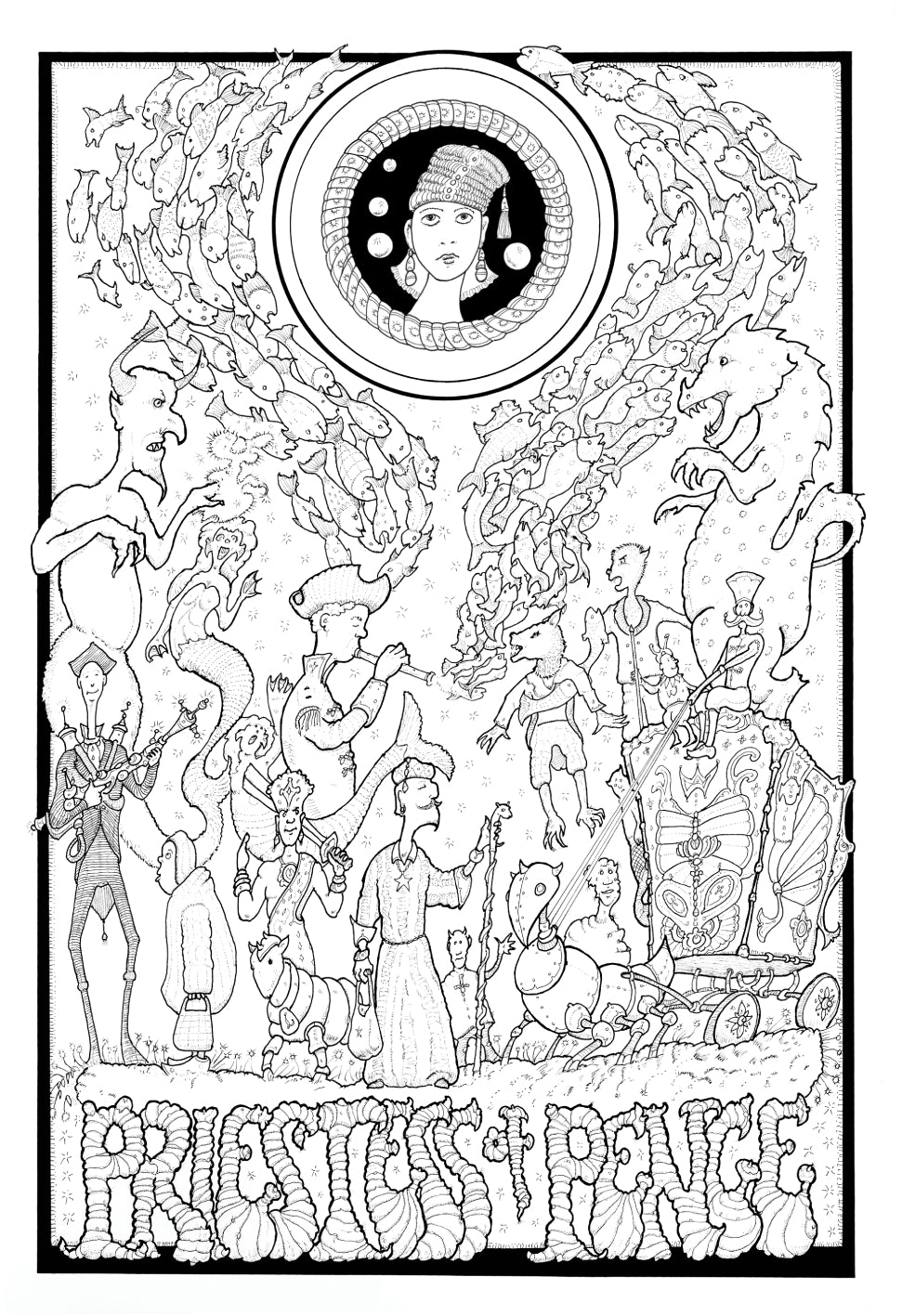 Priestess of Penge A2 Poster - Limited Edition